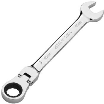 Jetech 19 mm Flexibele Ratel Hoofd – Industriële Metrische 12‑Punt