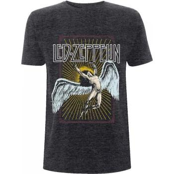 Camicia da Tè Grigio Scuro Led Zeppelin per Adulti, Unisex, Taglia XL, Modello Icarus