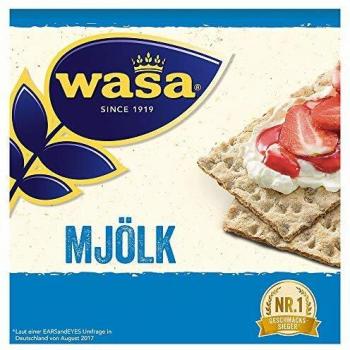 Familienportion Wasa Milchknäckebrot – 460 g