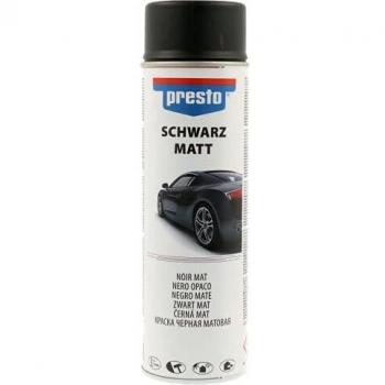 Spray Llantas Presto Rallye Color Negro Mate 500ml