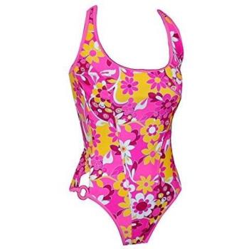 EleMar Flower Schwimmanzug in Fuchsia