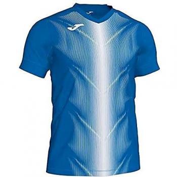 Joma Olimpia Boys' 7-10 Years Old Red/White Short Sleeve Top