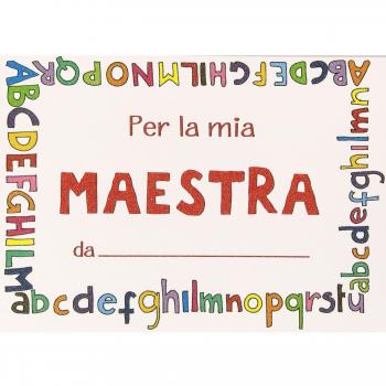 Per la mia maestra