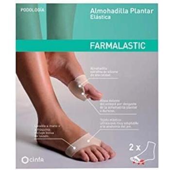 Farmalastic Almohadilla Plantar Gel de Silicona Talla 4