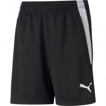 Puma Team Liga Kinder Shorts Schwarz-Weiß 116 EU