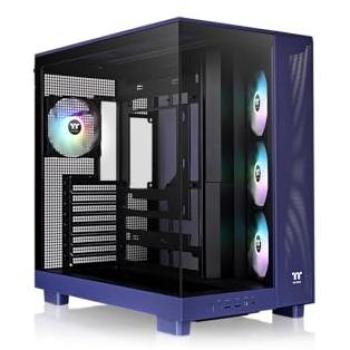 Thermaltake View 380 XL TG ARGB – ATX‑Format, Violett, Dual‑Glas