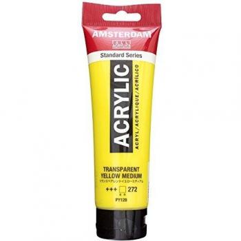 Akryl-Farben 250ml Transparent Yellow