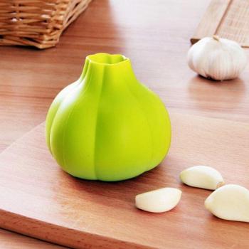 Outil de cuisine éplucheur d'ail en silicone