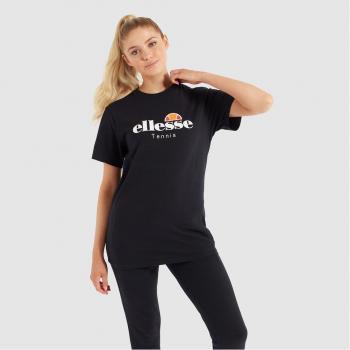 Camiseta de Manga Corta Ellesse Colpo Tee para mujer en color negro
