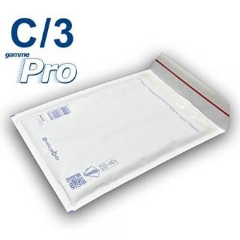 Boîte de 200 enveloppes à bulles blanches format C/3 140x215 mm