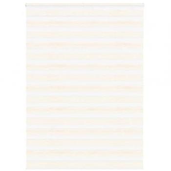 Store Zébré en Polyester Beige Marbré 155,9 cm