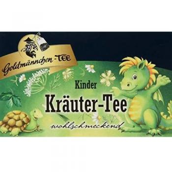 Goldmännchen Kinder Kräutertee, 3 x 20 einzeln versiegelte Teebeutel