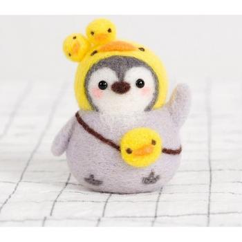 Penguin Wool Felt DIY Craft Pack