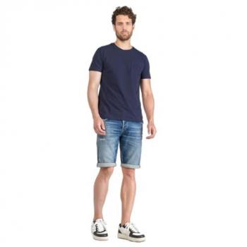 Tee‑shirt Homme Le Temps des Cerises Païa 3305 Peacoat – Coupe Regular – Col Arrondi (Edition Été)