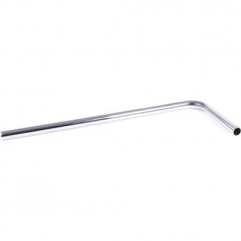 Alphacool 13 mm OD 90° HardTube Chrome‑Brass 10/30 cm