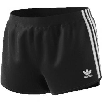 Adidas 3 STR Shorts de Sport Femme, Noir, FR : S