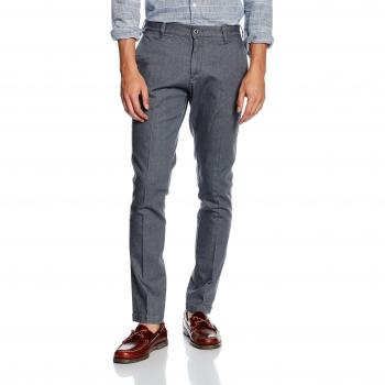 Tommy Hilfiger Men's Denton Chino Str Hoboken Grey Jeans, 36 W / 34L