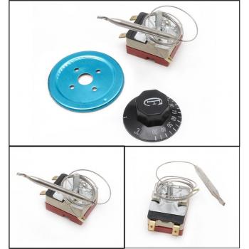 250V 16A Thermostat with Knob 30-110°C Capillary Switch
