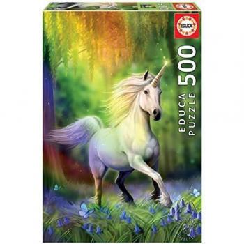 Einhorn im Regenbogen Puzzle für Erwachsene und Kinder