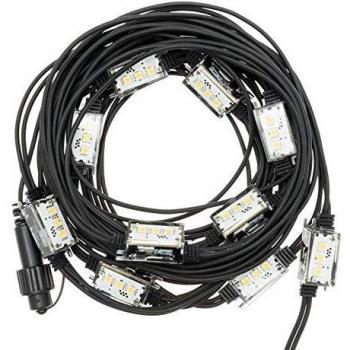 Catena di Luci LED da Esterno 10 Strobo per Festività