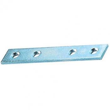Lastrina Diritta MM80 Ferro Zincata, Spessore 2 mm, Larghezza 15 mm
