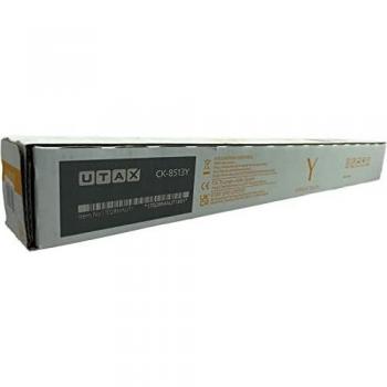 Utax Toner Jaune (1T02RMAUT0, Version d'origine, CK-8513Y)