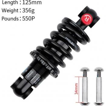 Amortisseur Arrière VTT Air avec Réglage de la Compression