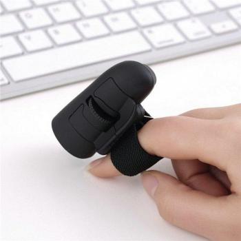 Anillos de Dedo USB 1200 DPI en Negro