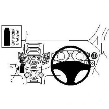 ProClip 654252 Support d'angle pour Ford Fiesta 09-14