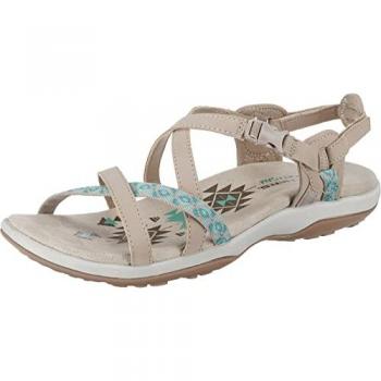 Women's Reggae Slim Vacay Sandals (Taupe, Vegan, Size 3)