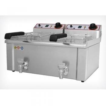 Beckers FFR 13+13 LT Friteuse électrique professionnelle