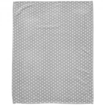 Alvi Babydecke aus Mikrofasergewebe mit UV-Schutz 50+ und Abmessungen 75x100 cm in Silberfarbe für beide Geschlechter