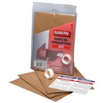 Flexocare Parcel Wrapping Kit Brown