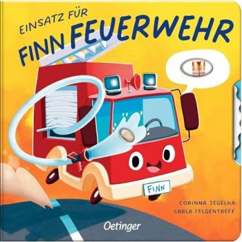 Oetinger, Libro bebè, Einsatz für Finn Feuerwehr (Tedesco)