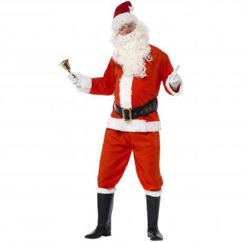 Déguisement Père Noël homme 6 pièces