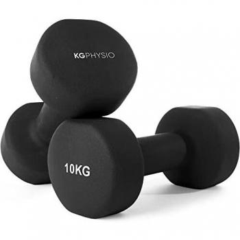 KG Physio Comfortable Grip Dumbbells with A3 Poster