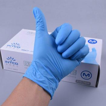 Gants en latex industriel transparents 100 pièces