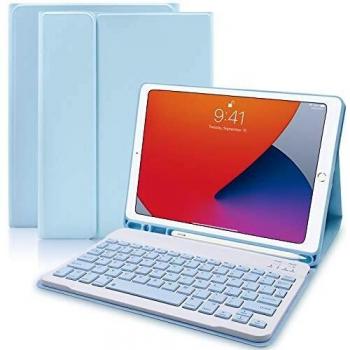 Hülle mit Tastatur für iPad 10.2 2020 8.Generation & 2019 7.Generation