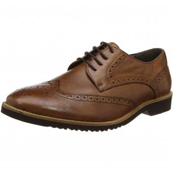 Lotus Men's Newing Brogues, Brown Leather