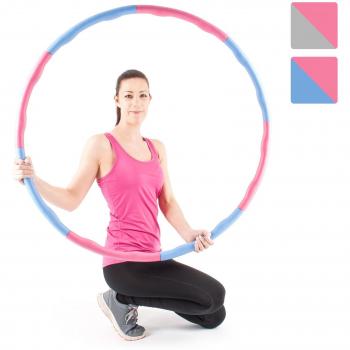 Prowworks Adjustable Pink‑Blue Hula Hoop – 1.2 kg