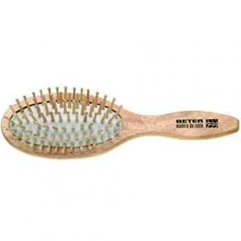 Cepillo Neumático con Púas de Madera, Mango de Madera Oak 1