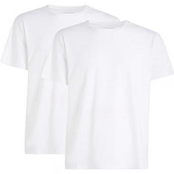 Tommy Hilfiger Maglia a Maniche Corti Uomo Bianco L