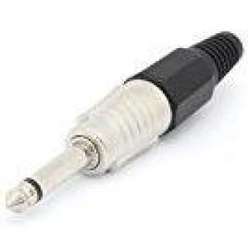 Mono jack 6.35mm male