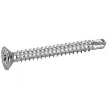 Vis auto-perceuse en acier zinc