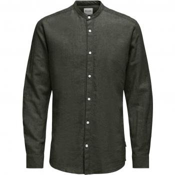 Only & Sons Herrenhemd aus Leinenmix in XS
