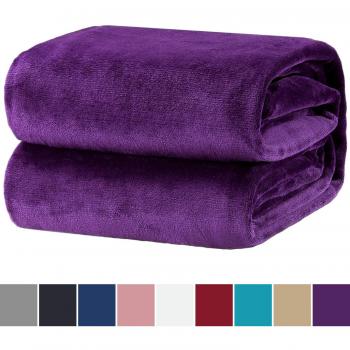 Couverture Flanelle BEDSURE Canapé 1 Personne