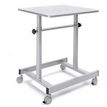 Mesa de Proyección con Altura Ajustable y 4 Ruedas