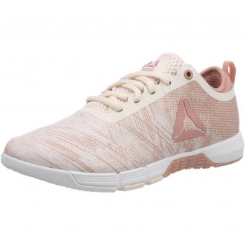 Reebok Women's Speed HER TR Training Footwear (Pale Chalk Pink/White/Silver, Size 4 UK)