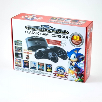 Sega Mega Drive Classic Wireless Bundle – 80 Games + Cartridge Port – Mortal Kombat Edition