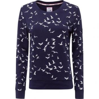 KANGAROOS Sweatshirt, bedruckt, hüftbedeckend, Gr. 44/46